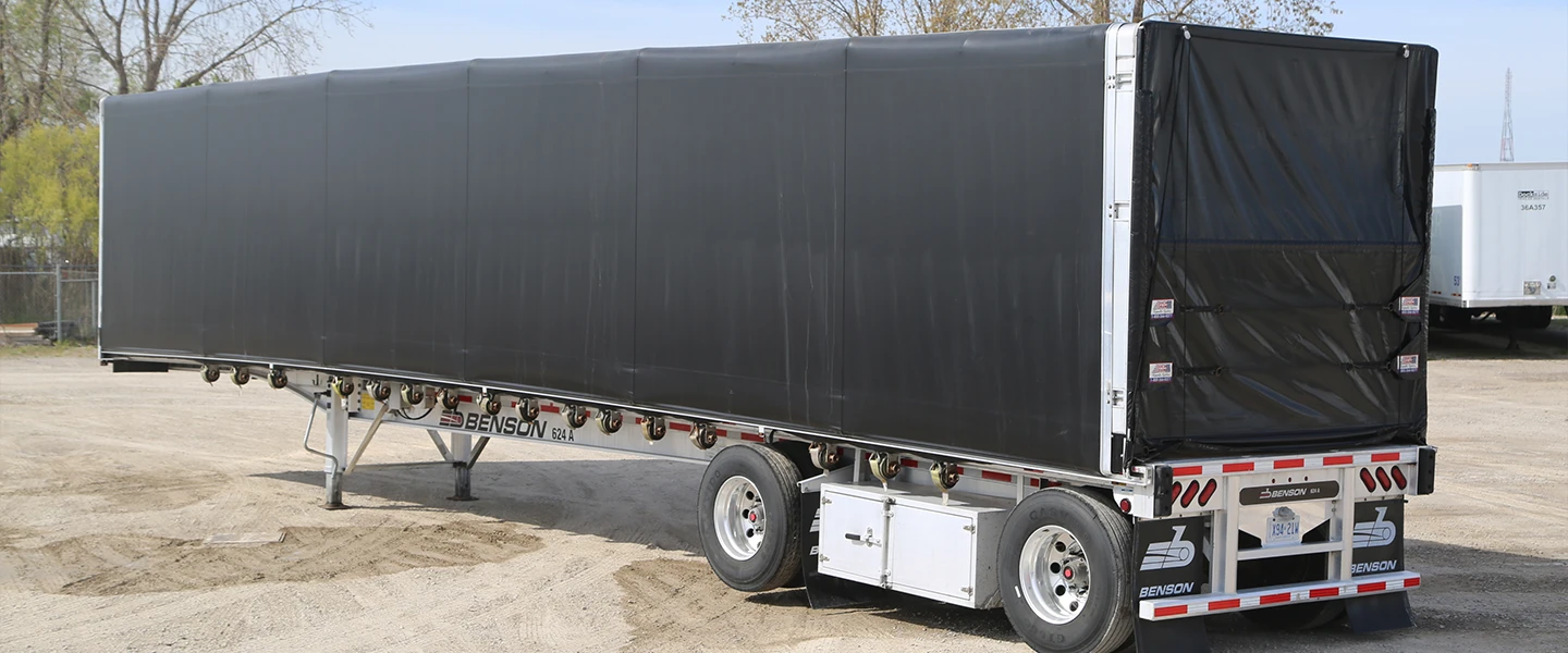 2019 Benson 48ft Tandem Flat - 121in Spread