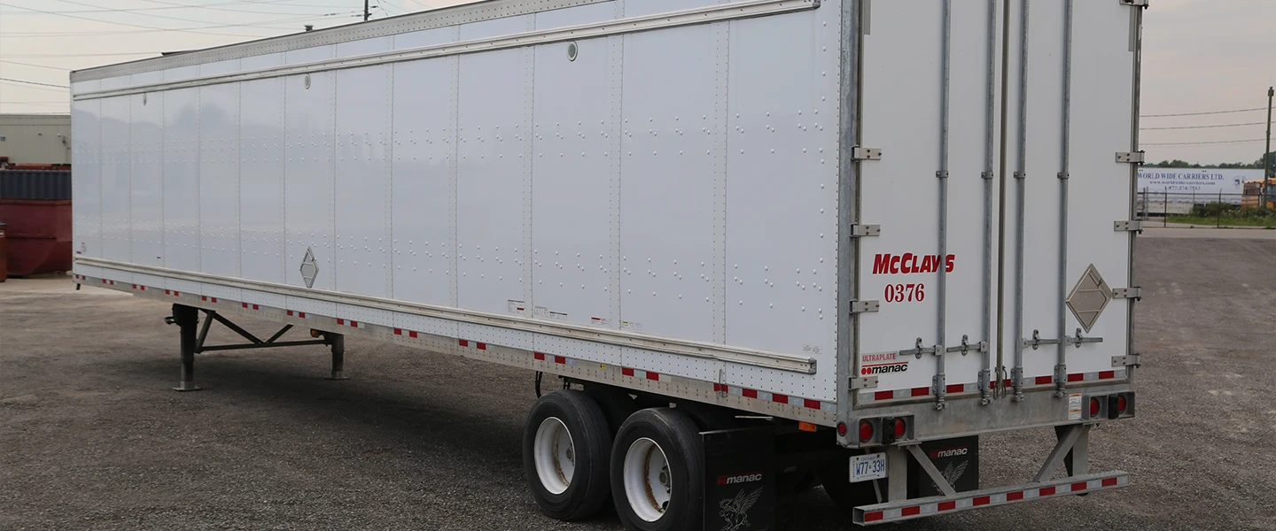 2022 Manac 53ft Tandem Plate Van
