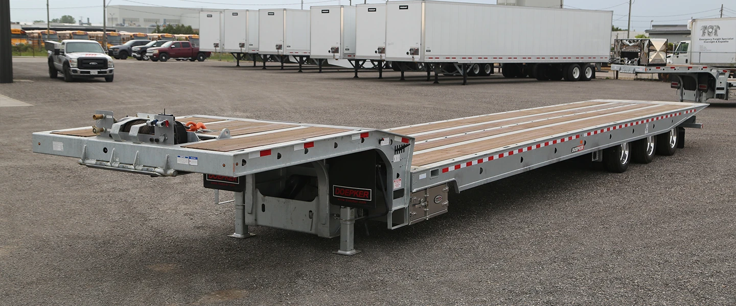 2026 Doepker 53ft Tridem 55 Ton Sliding Axle