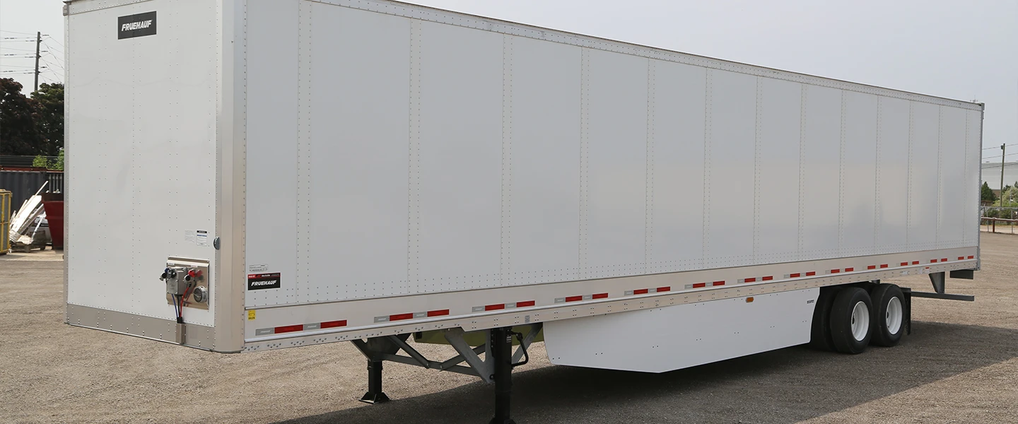 2026 Fruehauf 53ft Tandem Plate Van - 48' Posts - Skirts