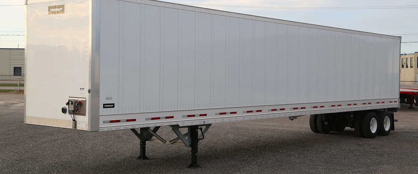 2026 Fruehauf 53' Tandem Plate Van - 24in Posts